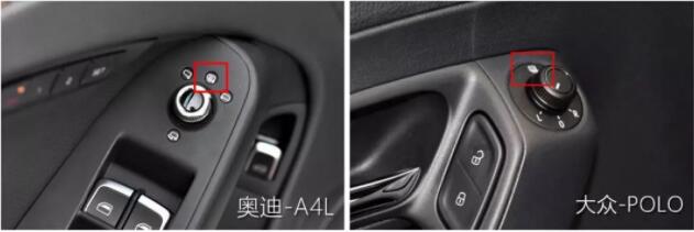 怎樣使用汽車后視鏡加熱？功能按鍵位置在哪里？