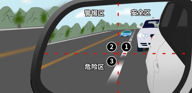 太實用了，新手開車如何通過左后視鏡判斷車距