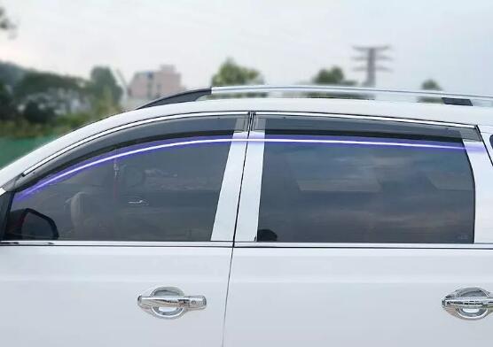 汽車車窗跟后視鏡要不要安裝雨眉防水？